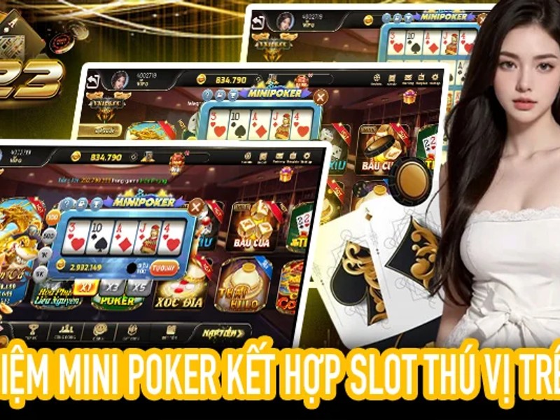 Hình ảnh bàn Blackjack với các quân bài và chip cược tại kv999 casino
